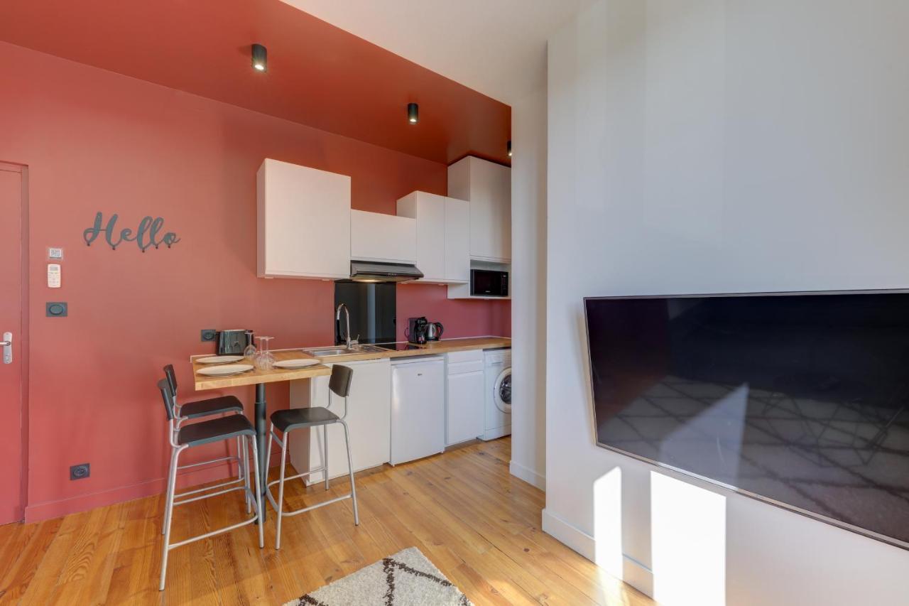 Terracotta-T2-Clim-Parking Gratuit Prive Apartman Pierre-Bénite Kültér fotó
