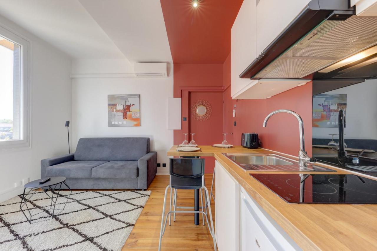 Terracotta-T2-Clim-Parking Gratuit Prive Apartman Pierre-Bénite Kültér fotó